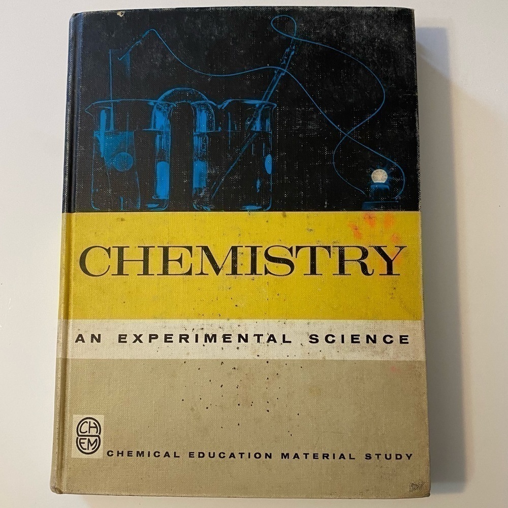 𝅺VINTAGE Chemistry Textbook 1963​​​​​